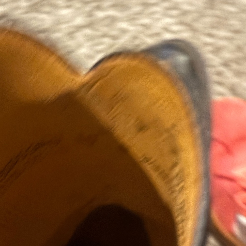Vintage Lucchese Men's Black Leather and Ostrich Cowboy Boots - Picture 7 of 10